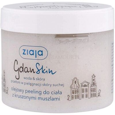 Ziaja GdanSkin Körperpeeling - Natürliche Muscheln - 300ml Ziaja GdanSkin Körperpeeling - Natürliche Muscheln - 300ml