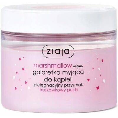 Gel de bain marshmallow Ziaja - Pour tous types de peau - Publicité Gel de bain marshmallow Ziaja - Pour tous types de peau - Publicité