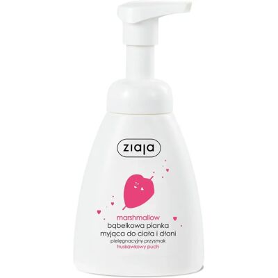 Ziaja Mousse Marshmallow pour corps et mains 250ml - Publicité Ziaja Mousse Marshmallow pour corps et mains 250ml - Publicité