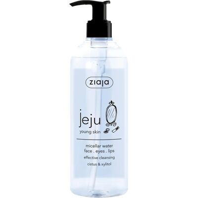 Ziaja Jeju Young Skin Micellar Water 390ml - Facial Cleanser Ziaja Jeju Young Skin Micellar Water 390ml - Facial Cleanser