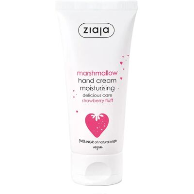 Ziaja Marshmallow Crema de Manos - Hidratante, Calmante, Vegana Ziaja Marshmallow Crema de Manos - Hidratante, Calmante, Vegana