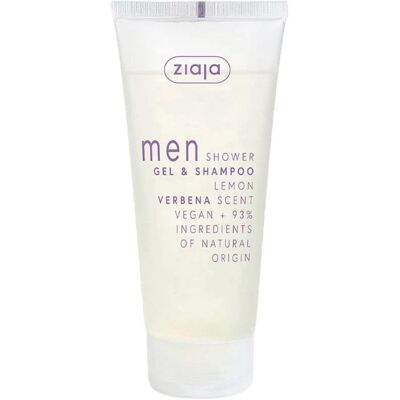 Ziaja Men Lemon Verbena 2-in-1 Shower Gel & Shampoo Ziaja Men Lemon Verbena 2-in-1 Shower Gel & Shampoo