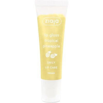 Ziaja Tropical Pineapple Lip Balm with Gloss 12ml Ziaja Tropical Pineapple Lip Balm with Gloss 12ml