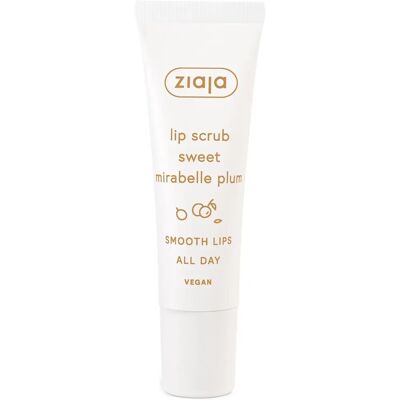 Ziaja Mirabelle Plum Lip Scrub - Lip Care 12ml Ziaja Mirabelle Plum Lip Scrub - Lip Care 12ml