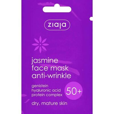 Ziaja Jasminowa Maska do Twarzy - Anti-Aging 7ml dla Kobiet Ziaja Jasminowa Maska do Twarzy - Anti-Aging 7ml dla Kobiet