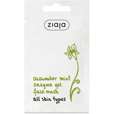 Maschera viso cetriolo e menta Ziaja - Enzimativa, 7ml Maschera viso cetriolo e menta Ziaja - Enzimativa, 7ml