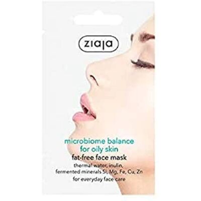 Ziaja Microbiome Balance Maseczka do twarzy na tłustą skórę - 7ml Ziaja Microbiome Balance Maseczka do twarzy na tłustą skórę - 7ml