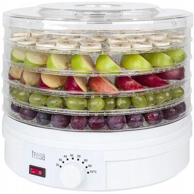 Déshydrateur Alimentaire Teesa TSA3030 - 250 W, 5 Plateaux Déshydrateur Alimentaire Teesa TSA3030 - 250 W, 5 Plateaux