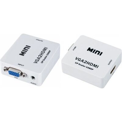 Convertitore VGA a HDMI OEM - Audio Stereo, 1080p Convertitore VGA a HDMI OEM - Audio Stereo, 1080p