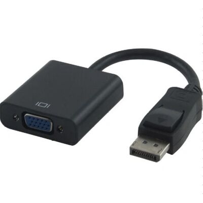 HL LEC007813 - Adaptateur DisplayPort à VGA - Noir - Câble vidéo HL LEC007813 - Adaptateur DisplayPort à VGA - Noir - Câble vidéo