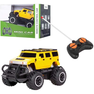 Rebel Mini RC Auto SUV - Měřítko 1:43, Dálkové ovládání, 10 km/h Rebel Mini RC Auto SUV - Měřítko 1:43, Dálkové ovládání, 10 km/h