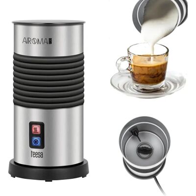 Teesa Aroma F30 Milch Boker - Milchaufschäumer, Edelstahl, Kompakt Teesa Aroma F30 Milch Boker - Milchaufschäumer, Edelstahl, Kompakt