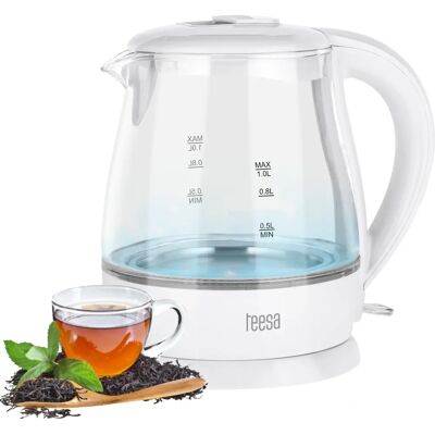 Teesa TSA1030B Kabelloser Glaskessel - Wasserkocher Teesa TSA1030B Kabelloser Glaskessel - Wasserkocher
