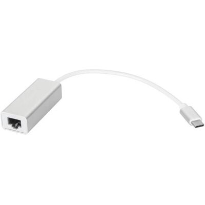 Cabletech USB-C auf Ethernet Adapter - 1000 Mbit/s - Grau Cabletech USB-C auf Ethernet Adapter - 1000 Mbit/s - Grau
