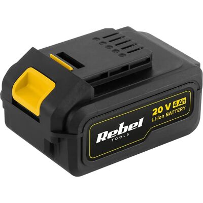 Rebel Tools 20V 4A Bateria Recarregável - Bateria para Ferramentas Rebel Tools 20V 4A Bateria Recarregável - Bateria para Ferramentas