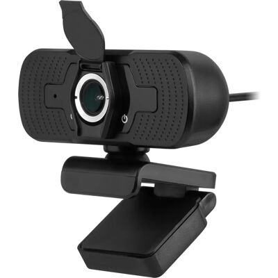 Rebel KOM1056 Webcam - Full HD 1080p, Noir Rebel KOM1056 Webcam - Full HD 1080p, Noir
