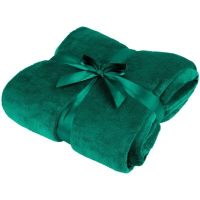 Teesa 200x220cm Green Fleece Blanket - Fleece blanket Teesa 200x220cm Green Fleece Blanket - Fleece blanket