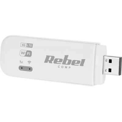 Rebel RB-0700 4G LTE Modem - WLAN, SIM-Kartensteckplatz, USB 2.0 Rebel RB-0700 4G LTE Modem - WLAN, SIM-Kartensteckplatz, USB 2.0