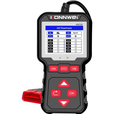 Konnwei KW320 Escáner OBD2 - Herramienta de diagnóstico Konnwei KW320 Escáner OBD2 - Herramienta de diagnóstico