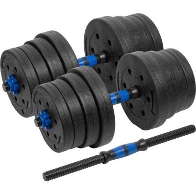 Ensemble d'Haltères Réglables Rebel Active - 30kg - 2x15kg - Publicité Ensemble d'Haltères Réglables Rebel Active - 30kg - 2x15kg - Publicité
