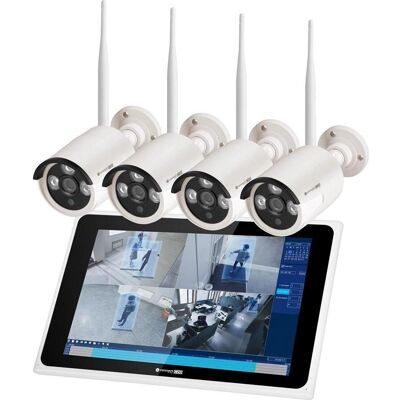 Kit de surveillance WiFi Kruger Matz C210 - Détection mouvement & visage Kit de surveillance WiFi Kruger Matz C210 - Détection mouvement & visage