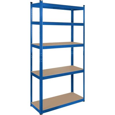Rebel Metallregal - 180x90x40 - Blau Rebel Metallregal - 180x90x40 - Blau