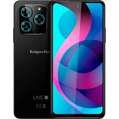Smartphone Kruger&Matz Live 11 - Ekran IPS 6,56, 6GB RAM, 128GB Smartphone Kruger&Matz Live 11 - Ekran IPS 6,56, 6GB RAM, 128GB