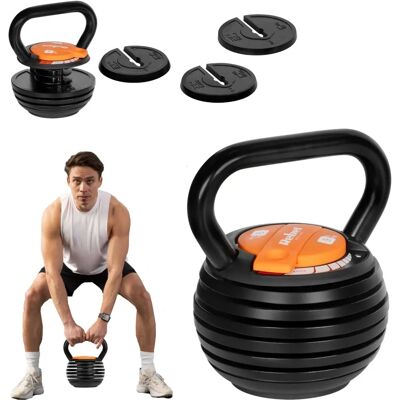 Rebel Active RBA-2324-9 - Állítható kettlebell 2,3-9kg Rebel Active RBA-2324-9 - Állítható kettlebell 2,3-9kg