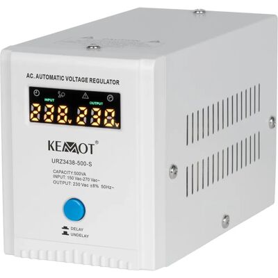 Kemot URZ3438 - Régulateur de tension - 500 VA / 350 W - Publicité Kemot URZ3438 - Régulateur de tension - 500 VA / 350 W - Publicité