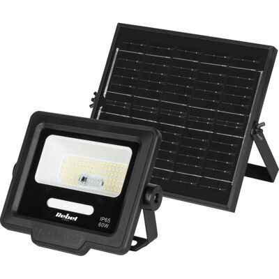 Rebel LED projektor s solárním panelem - IP65, 500lm, 6W Rebel LED projektor s solárním panelem - IP65, 500lm, 6W