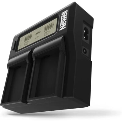 Newell Dual-Ladegerät DC-LCD für NP-F, Schwarz Newell Dual-Ladegerät DC-LCD für NP-F, Schwarz