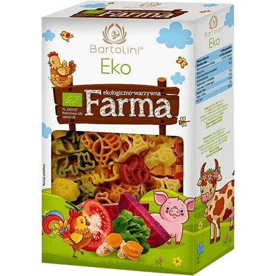 BARTOLINI organiczna pasta semolinowa z suszonymi warzywami dla dzieci 250g BARTOLINI organiczna pasta semolinowa z suszonymi warzywami dla dzieci 250g
