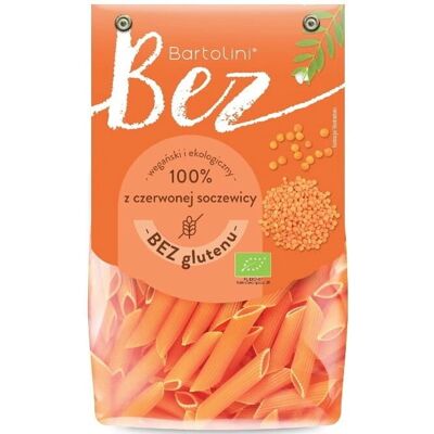 Bartolini Ekologiczny Makaron z Czerwonej Soczewicy - Bezglutenowy Bartolini Ekologiczny Makaron z Czerwonej Soczewicy - Bezglutenowy