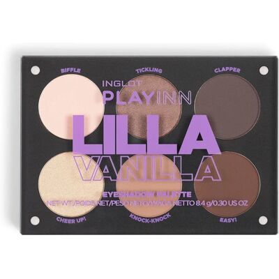 Inglot Lilla Vanilla Paleta cieni do powiek Inglot Lilla Vanilla Paleta cieni do powiek
