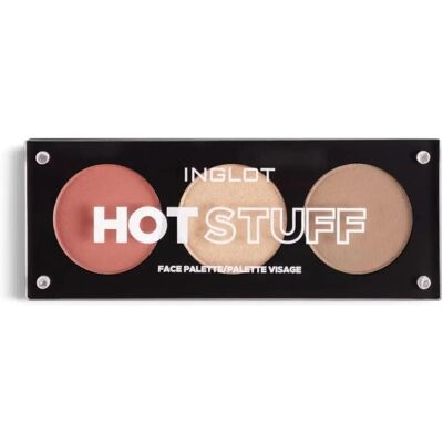 Inglot Face Palette - Bronzer, Pó e Iluminador para Mulheres Inglot Face Palette - Bronzer, Pó e Iluminador para Mulheres