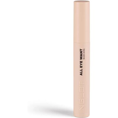 INGLOT Cosmetics All Eye Want Mascara - Zwart - Mascara INGLOT Cosmetics All Eye Want Mascara - Zwart - Mascara
