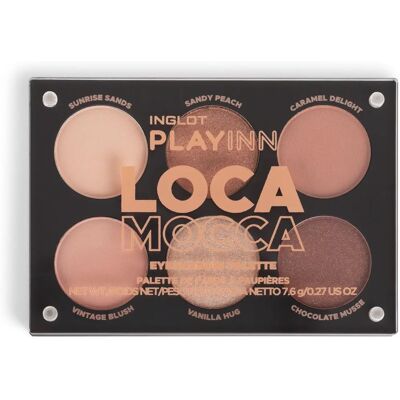Inglot Loca Mocca Paleta cieni do powiek - Paleta Inglot Loca Mocca Paleta cieni do powiek - Paleta