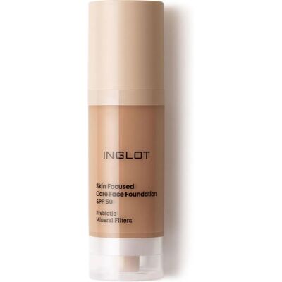 Inglot Skin Focused Care Face Foundation SPF 50 - Apricot Tan Inglot Skin Focused Care Face Foundation SPF 50 - Apricot Tan