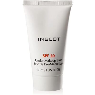 Inglot Base Maquillage SPF 20 - Primer - Publicité Inglot Base Maquillage SPF 20 - Primer - Publicité