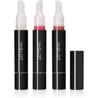 Inglot High Gloss Lip Oil - Hydratant, Nourrissant, Pépins de Pomme, Cerise, Abricot, Végan - Publicité Inglot High Gloss Lip Oil - Hydratant, Nourrissant, Pépins de Pomme, Cerise, Abricot, Végan - Publicité