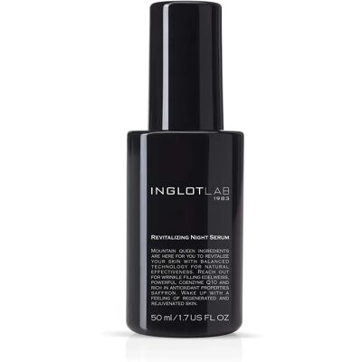 Soro Noturno Revitalizante Inglot - Sérum, Hidratante, 50ml, Antienvelhecimento Soro Noturno Revitalizante Inglot - Sérum, Hidratante, 50ml, Antienvelhecimento
