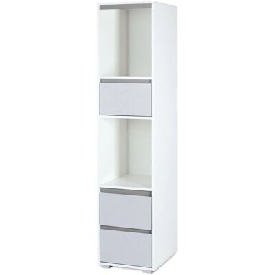 Étagère Dalia de Klups - Blanc, 183cm, 42cm, 50cm - Rangement pour Enfants - Publicité Étagère Dalia de Klups - Blanc, 183cm, 42cm, 50cm - Rangement pour Enfants - Publicité