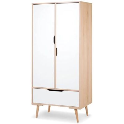 Skříň Klups Sofie béžová a bílá - Moderní Design a Velké Úložné Prostoru Skříň Klups Sofie béžová a bílá - Moderní Design a Velké Úložné Prostoru