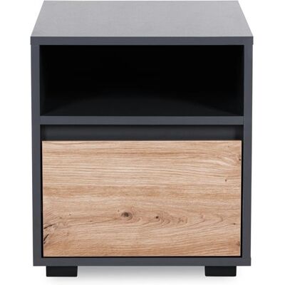 Klupś Dalia Nocna Szafka - Nowoczesny Design, Lite Drewno, Pojemny Szuflada Klupś Dalia Nocna Szafka - Nowoczesny Design, Lite Drewno, Pojemny Szuflada