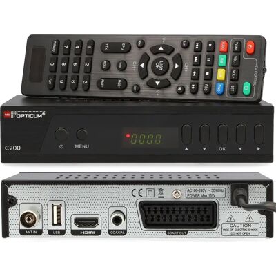 Opticum C200 HD Kabelowy odbiornik - TV Receiver Opticum C200 HD Kabelowy odbiornik - TV Receiver