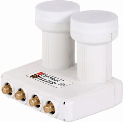 Opticum LMQP-04H Weiß Satelliten-LNB - Geringes Rauschmaß Opticum LMQP-04H Weiß Satelliten-LNB - Geringes Rauschmaß