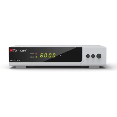 Opticum AX C100s Full HD Silber - Receiver Opticum AX C100s Full HD Silber - Receiver