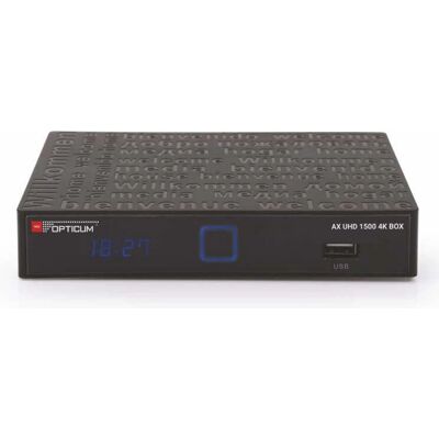 Opticum AX UHD 1500K Satellitenempfänger - Full HD - Schwarz Opticum AX UHD 1500K Satellitenempfänger - Full HD - Schwarz