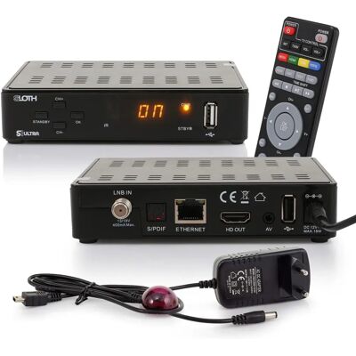 Opticum Roter Sloth S1 Ultra - DVB-C/T2, CI+ - TV Receiver Opticum Roter Sloth S1 Ultra - DVB-C/T2, CI+ - TV Receiver