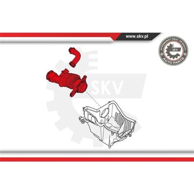 Esen Skv Model - Luchtinlaatbuis - Compatibel met Ford & Volvo Esen Skv Model - Luchtinlaatbuis - Compatibel met Ford & Volvo